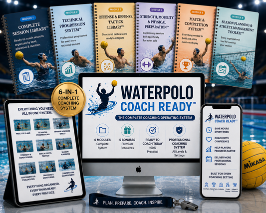 Waterpolo Coach Ready (6 modules) + 5 Bonus included